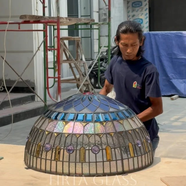 Dome kecil ini adalah permintaan khusus dari klien kami.